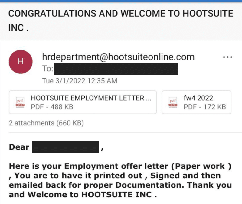 HR Scams Are All Over Social—How to Make Sure That Job Offer’s Real