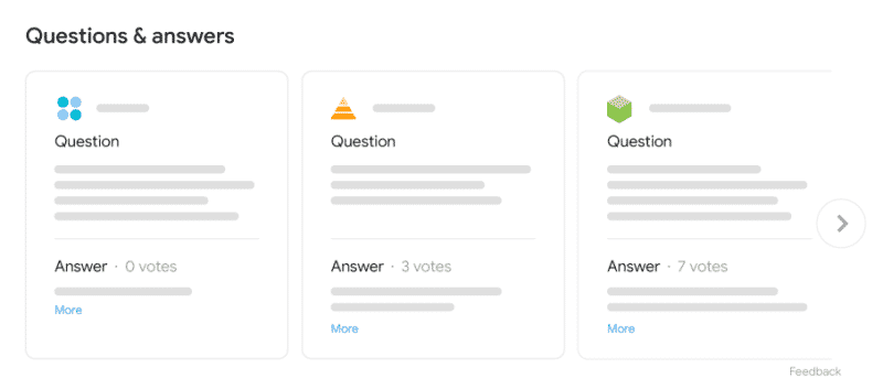 New Education Q&A structured data help document from Google