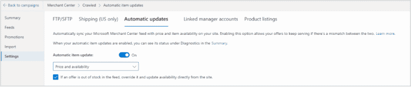 Microsoft launches auto-updates for shopping campaigns