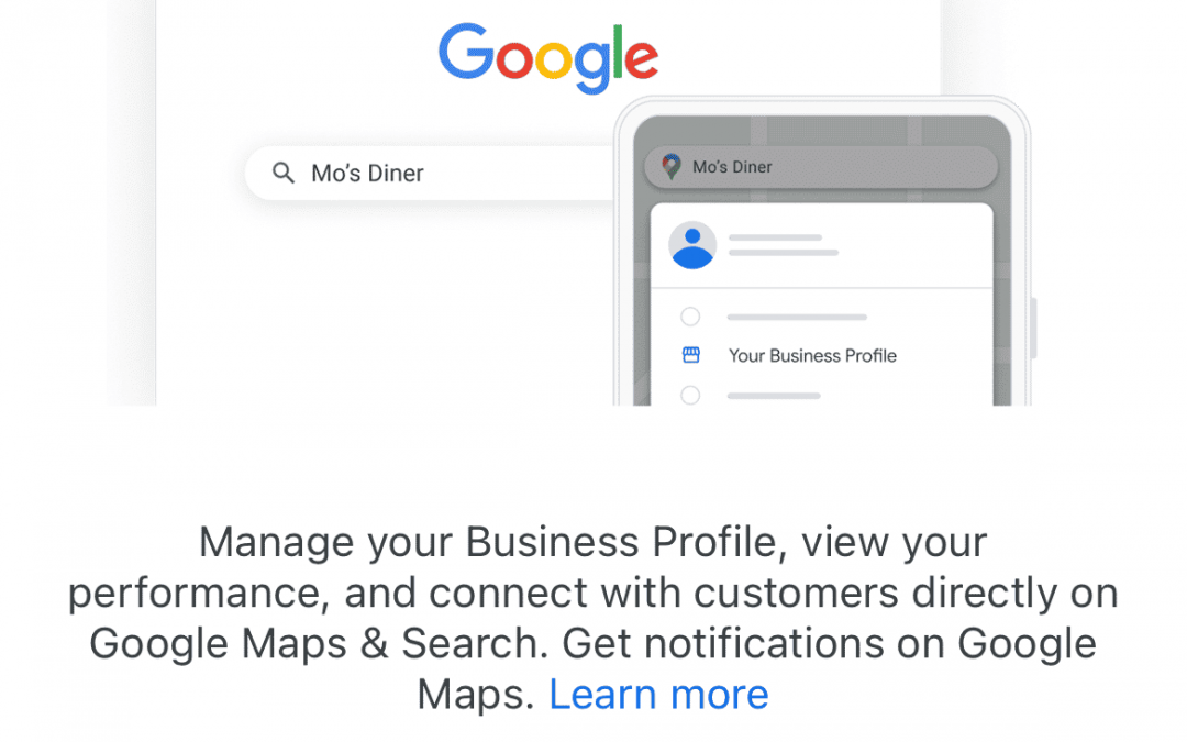 Google My Business mobile app has stopped functioning forever