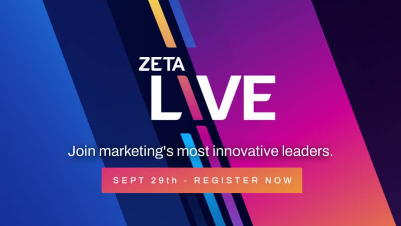 Register now for Zeta Live 2022