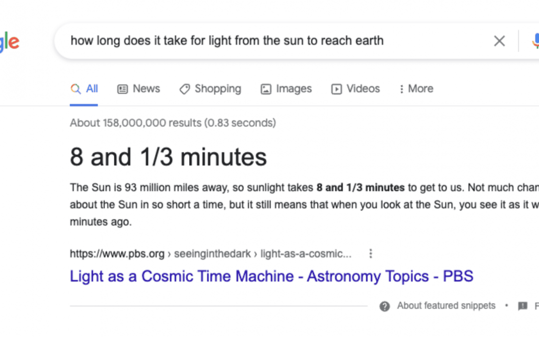 Google steps up featured snippets with MUM; reducing false premise results by 40%