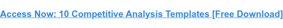 What’s a Competitive Analysis & How Do You Conduct One?