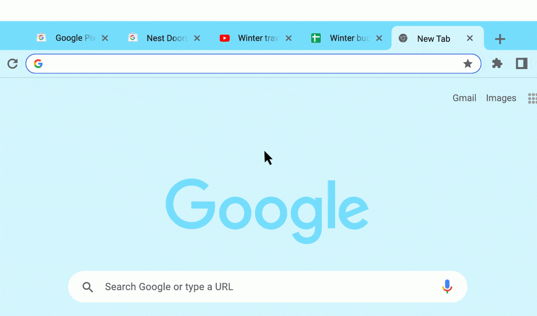 Google Chrome adds 3 site search shortcuts