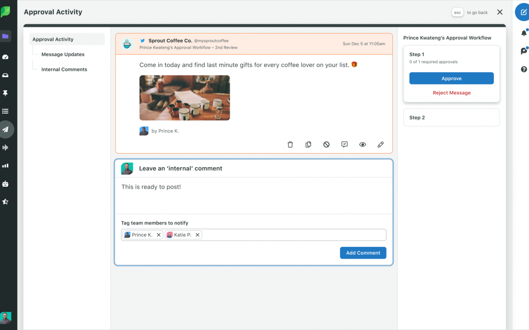 Strengthen agency-client relationships with social approval workflows