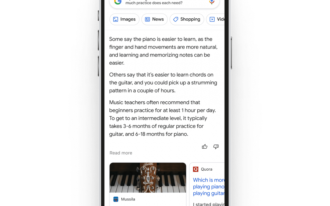 Google: ‘Bard is not Search’