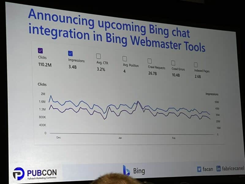 Bing Webmaster Tools to gain Bing Chat impressions and clicks next month