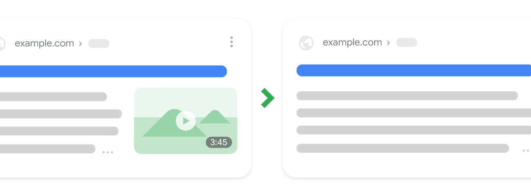 Google: Video must be main content to appear as thumbnail