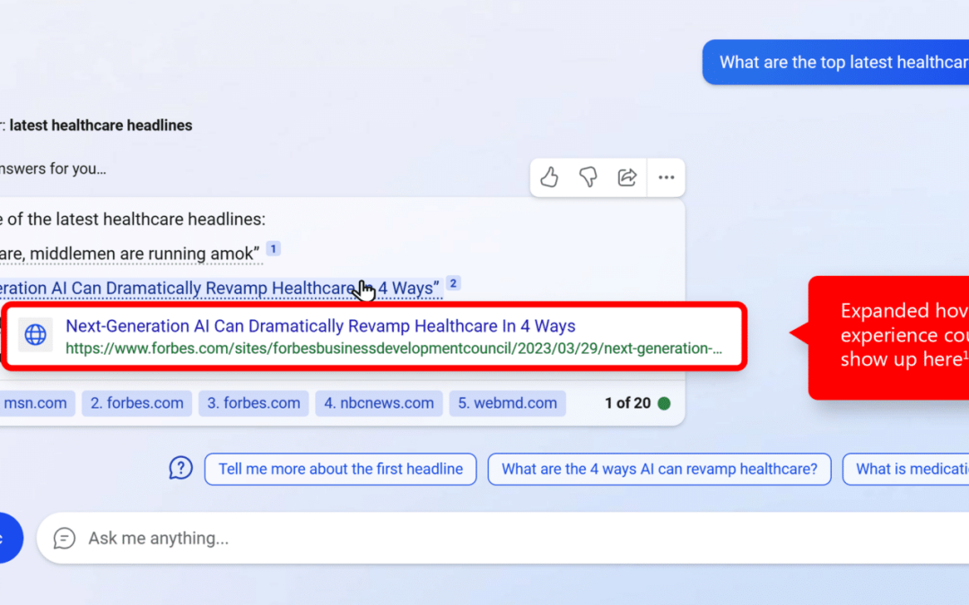 Microsoft’s vision for a prosperous content ecosystem in a generative AI world