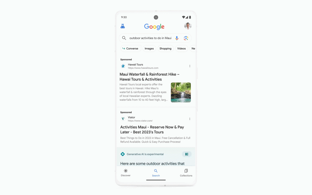 Google Search Generative Experience integrates Search, Shopping ads