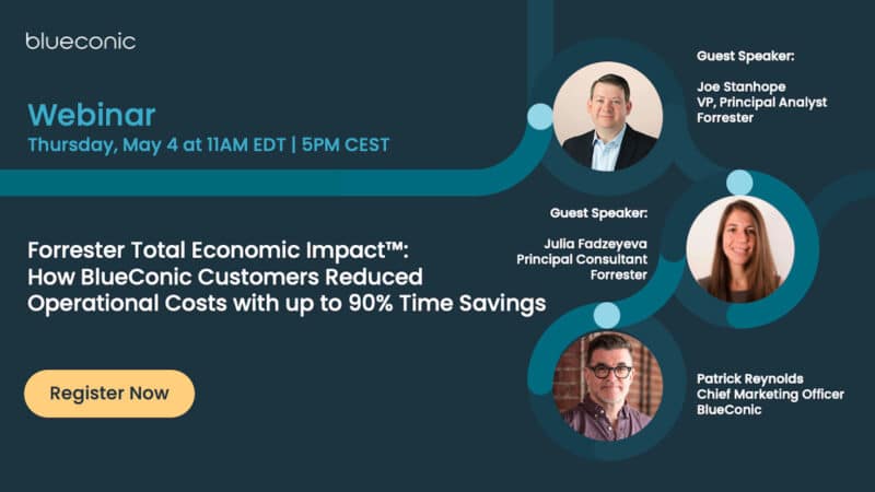 Forrester Total Economic Impact study reveals increased efficiency for marketers by BlueConic