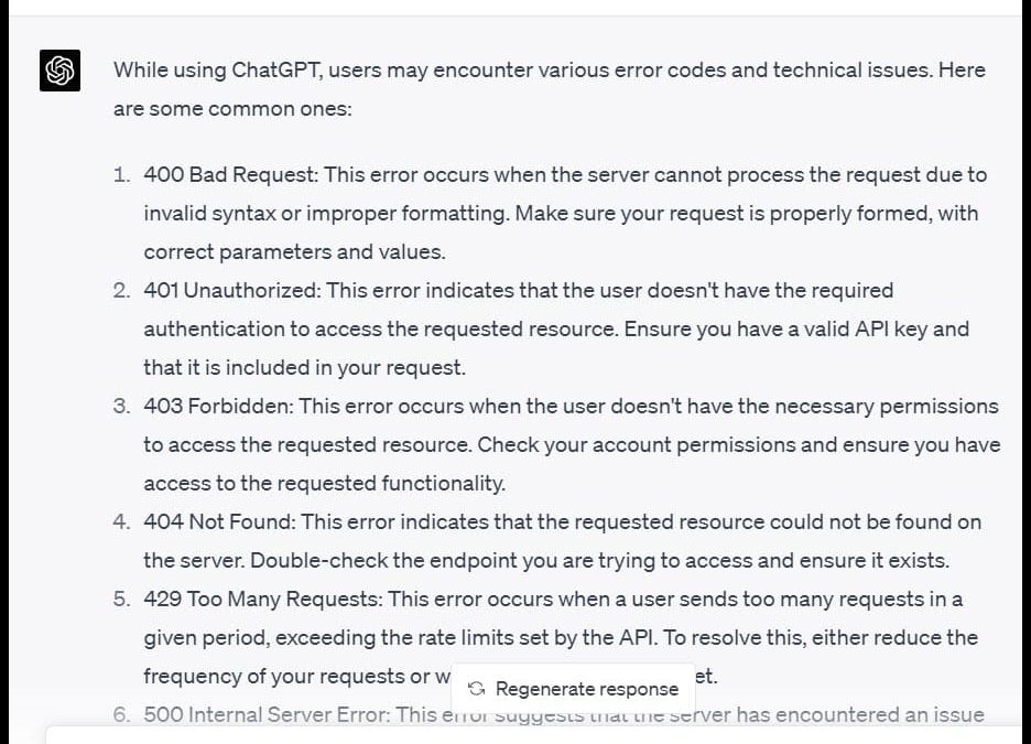 ChatGPT fails: 13 common errors and mistakes you need to know