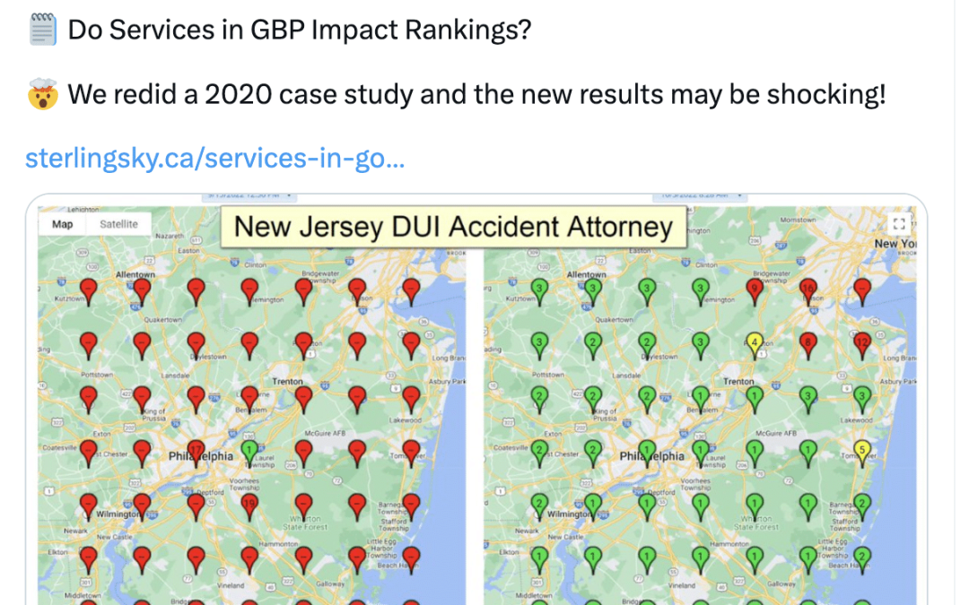 How Google Business Profile pre-defined services can impact local SEO