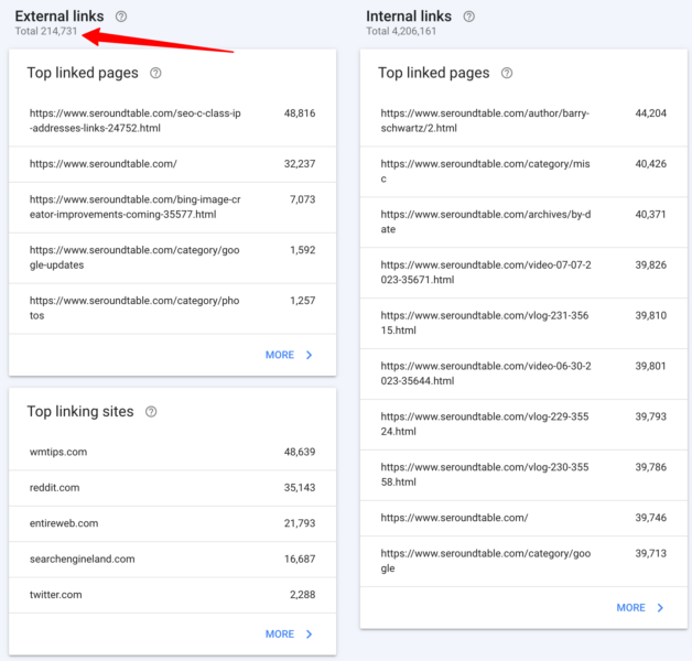 Google to fix link report in Search Console