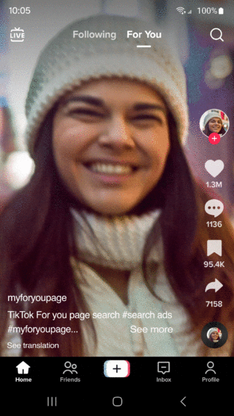 TikTok starts serving ads in its search results