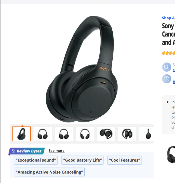 Ecommerce brand debuts AI-generated product review summaries