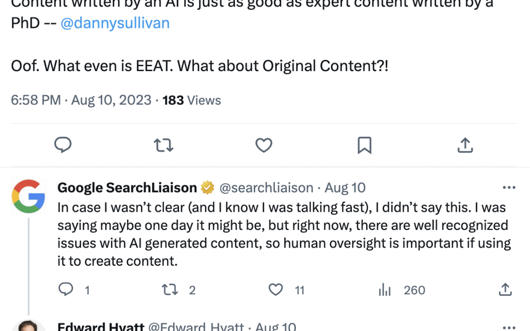 SEO scalability: We have a problem
