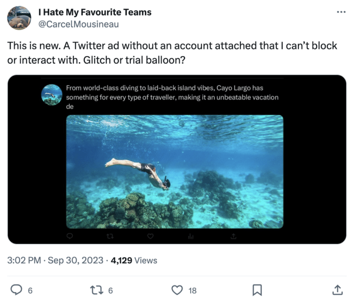 X (Twitter) users report new ad format that can’t be blocked or reported