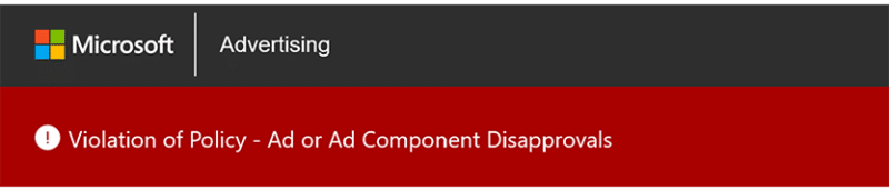 Microsoft updates email notification process for ad disapprovals