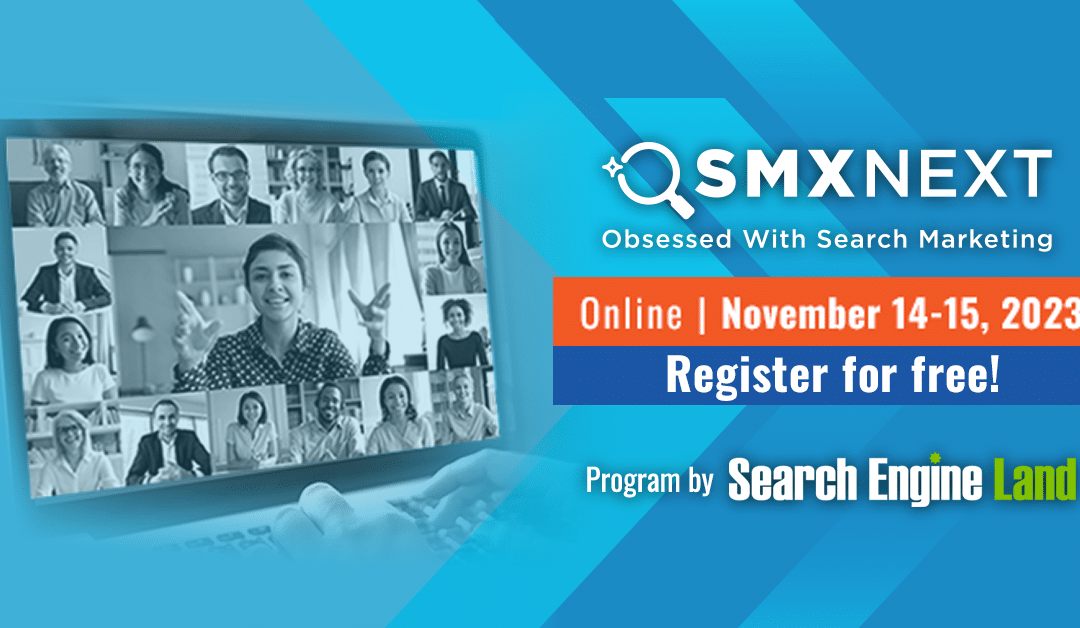 Expert-led training, live Q&A – free online this week at SMX