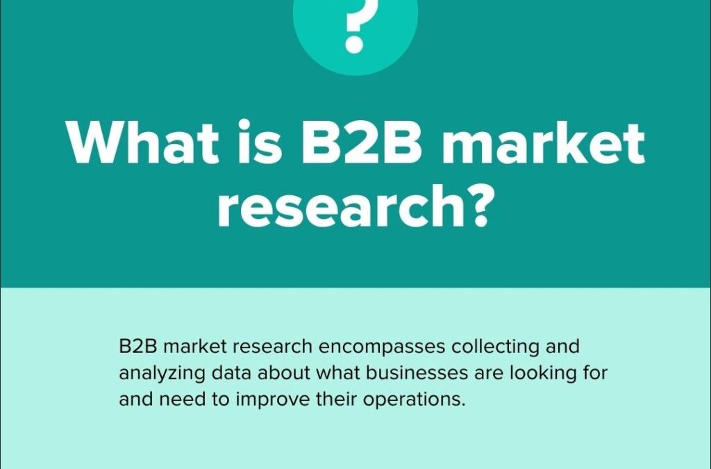 5 overlooked B2B market research methods for understanding your customers