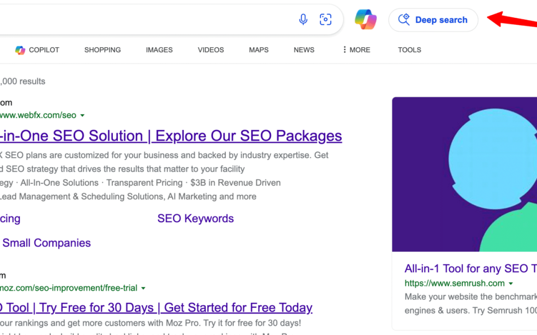 Bing Deep Search is rolling out to more users