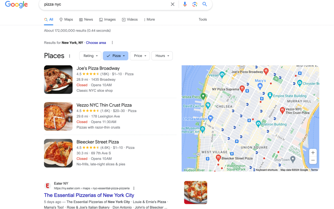 Google removes option to see more local results in the search results