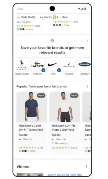 Google testing new tools for a more personalized shopping experience