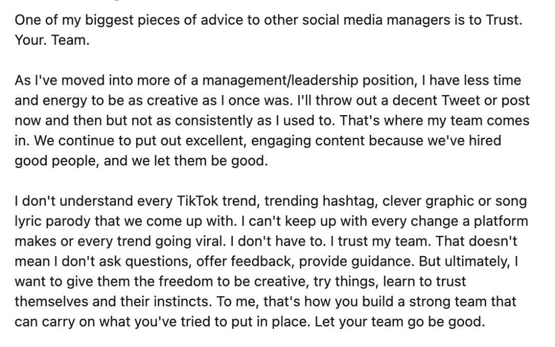 5 ways to be a better CMO for your social teams