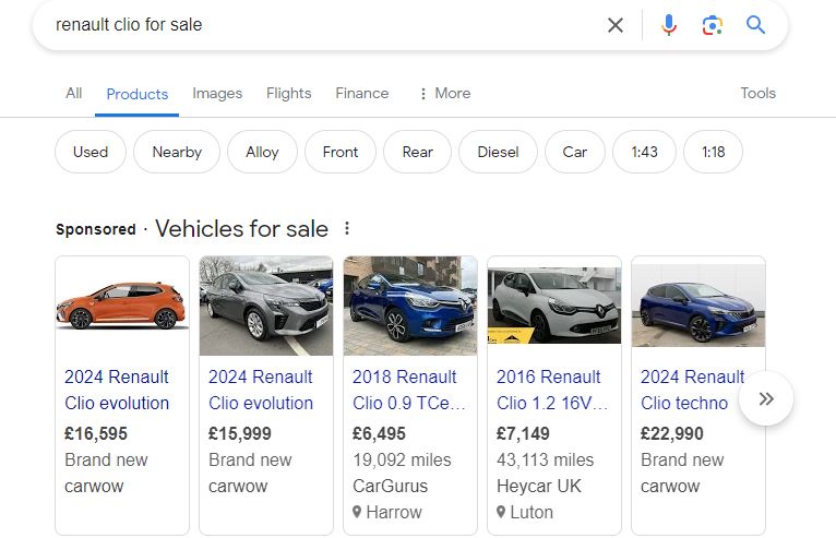 Google expands Vehicle Listing Ads to new markets