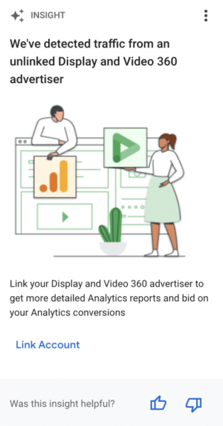 Google to start issuing Display & Video 360 linking recommendations