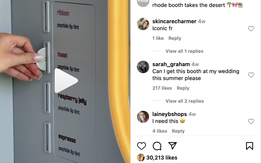 Post Performance Report: Brands turning IRL events into online engagement