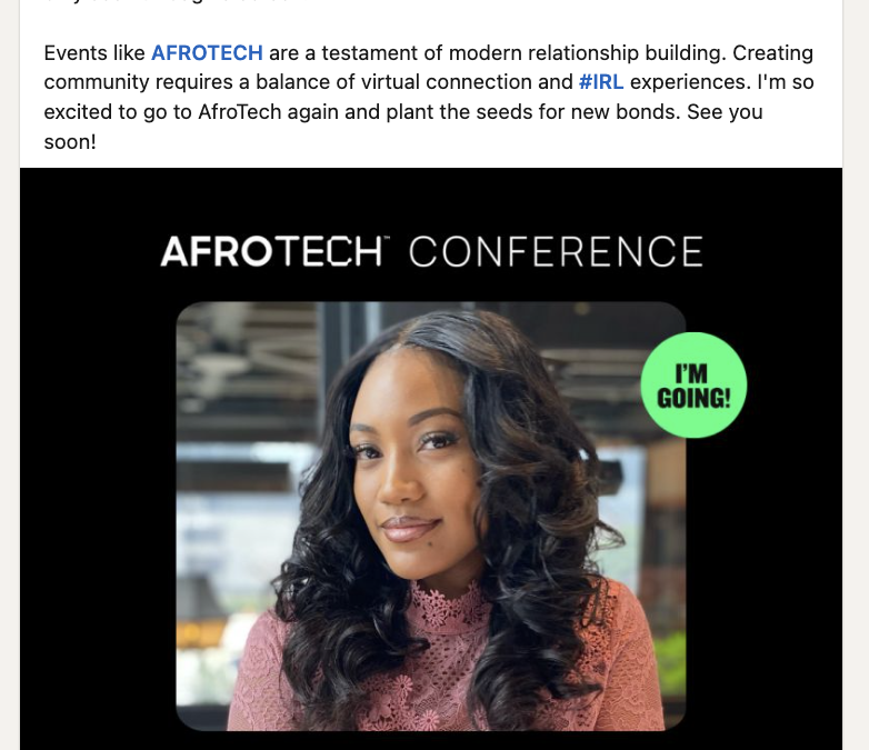 Sprout at AfroTech 2024: Best practices for social media for events
