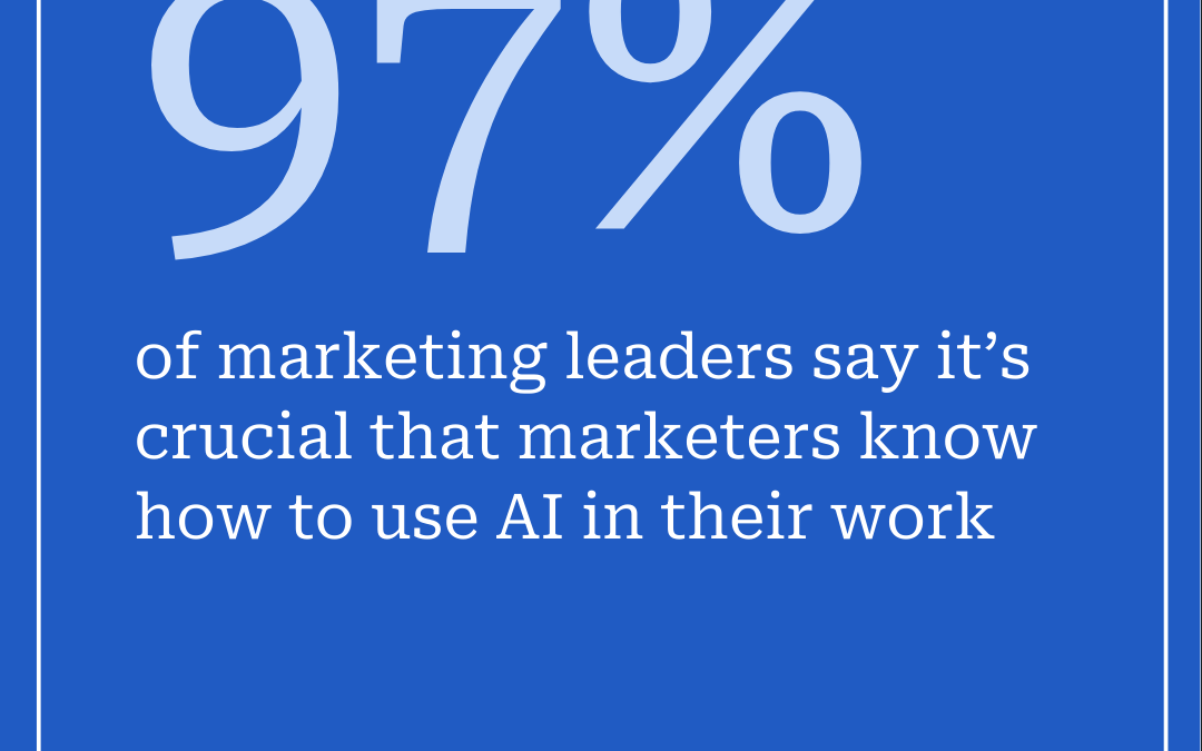 CMOs and AI: Leading marketers into a new way of working