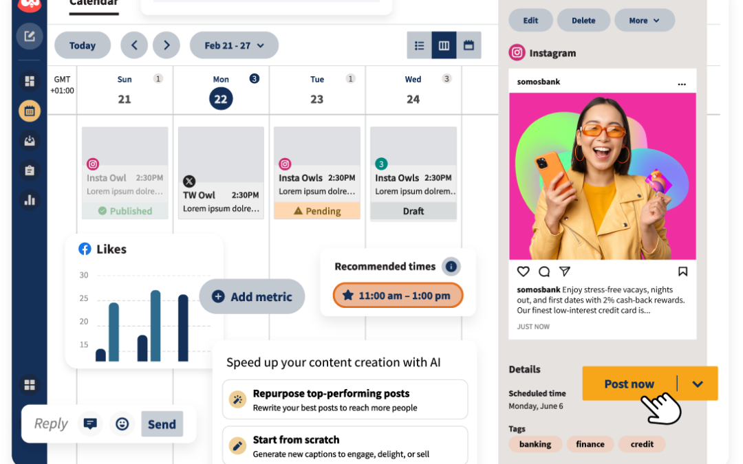 What are social media management tools and why use them?