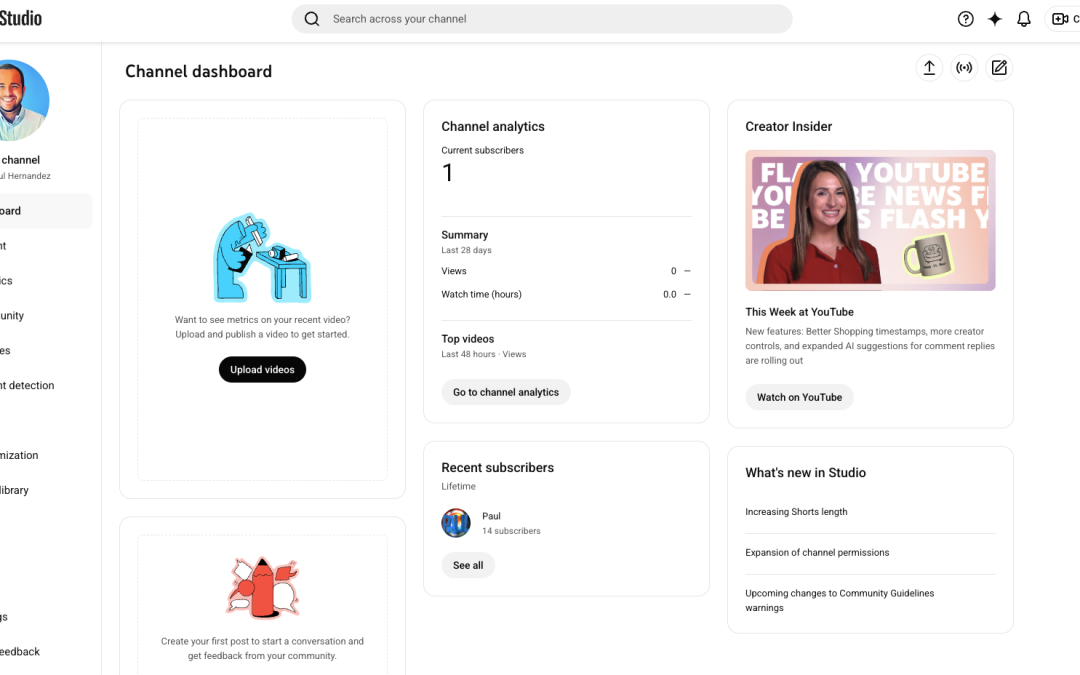 How to build a strategic YouTube dashboard: A guide to YouTube Studio and beyond