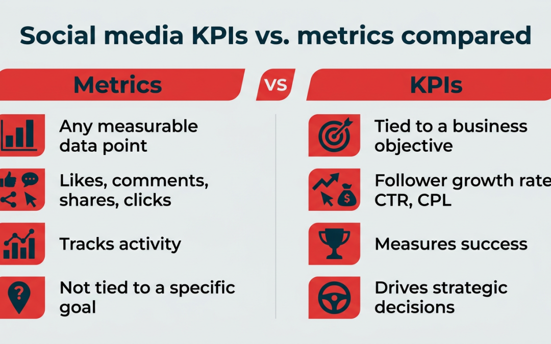 Social media KPIs: how to set and track them in 2026